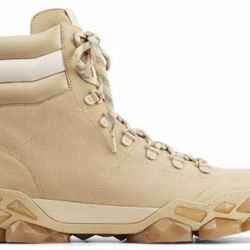 JIMMY CHOO Diamond x Hike ankle boots leather high top shoes rubber sneaker y2k 