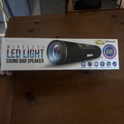LED Light Sound Bar Speaker