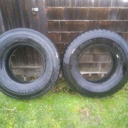 Semi Tires - HSC 12R22.5 & Continental 315/80R22.5