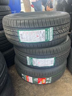New tyres