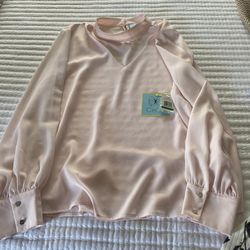 Blush Pink Blouse