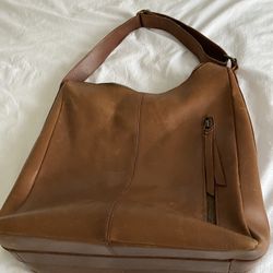 ABLE Brown Hobo Bag Women’s Shoulder w/zipper tassel