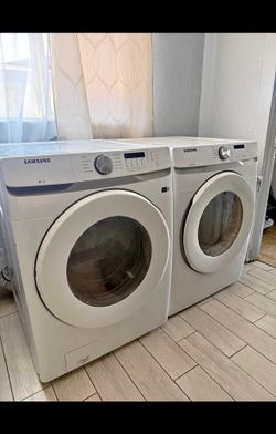Washer and dryer set