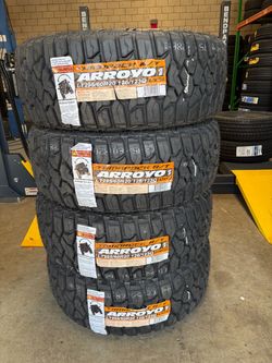 295/60/20 ( 4 New tires ) installed and balanced