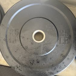 25lb Bumper Plate Set