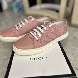 Women’s Pink Gucci Shoes Authentic