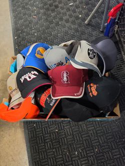 Mixed Lot of Sports Baseball Caps