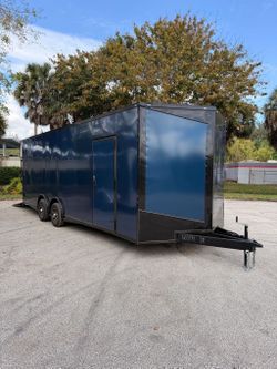 Hook & Line 8.5 x 24 Enclosed Trailer 10k