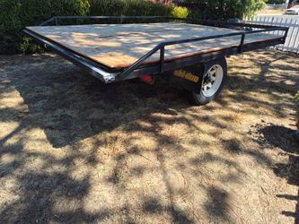8' x 10' Polaris 4x4 Quad Cargo Utility Motorcycle Dirtbike Scooter Tiny Home Trailer.. Can Deliver!