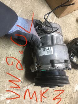 Vw mk3 2.0L 8v Ac compressor