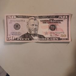 $50 Binary Note