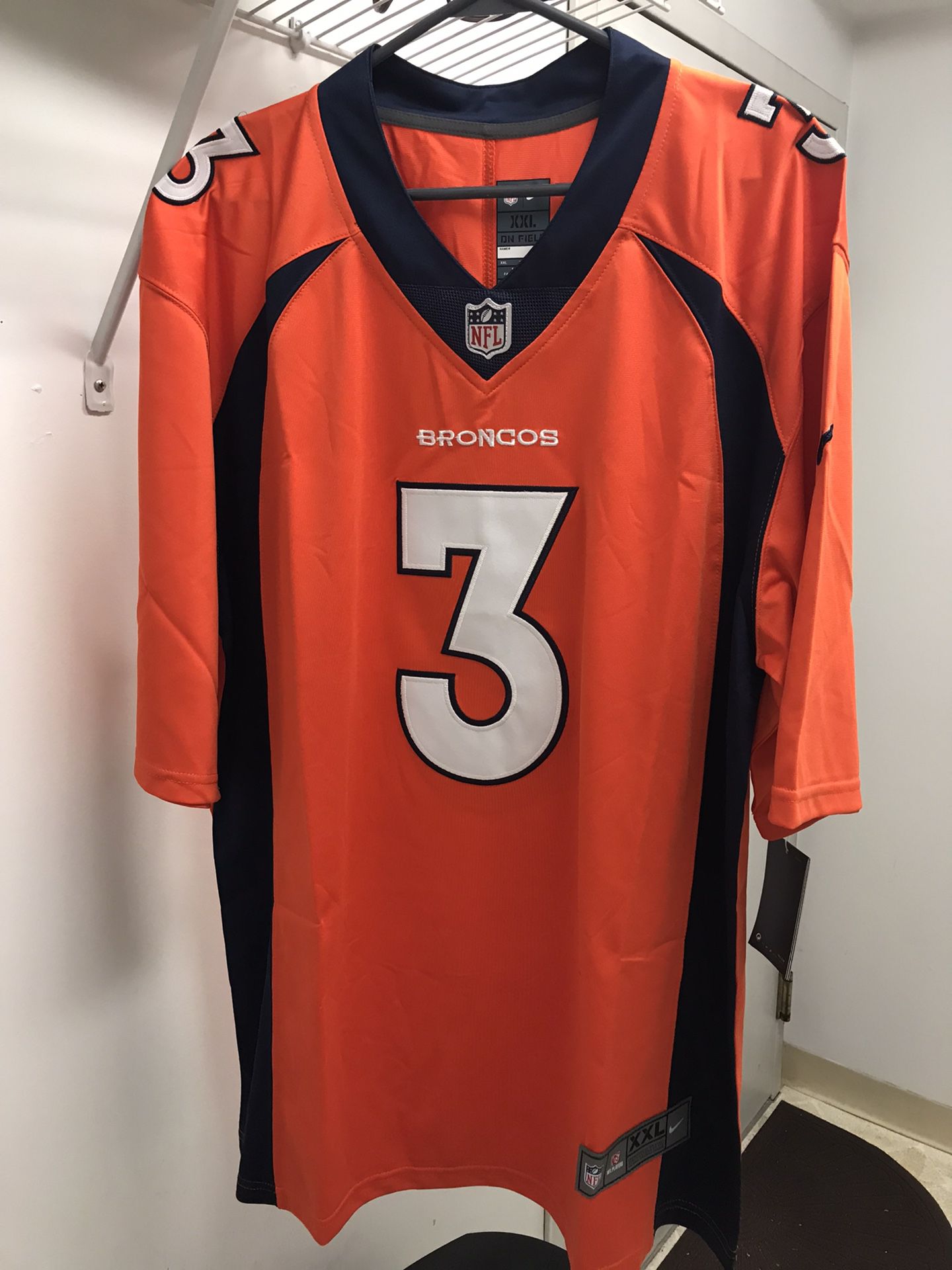 Denver Broncos Russell Wilson stitched jersey size 2xl