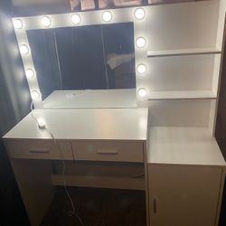 Vanity With Lights