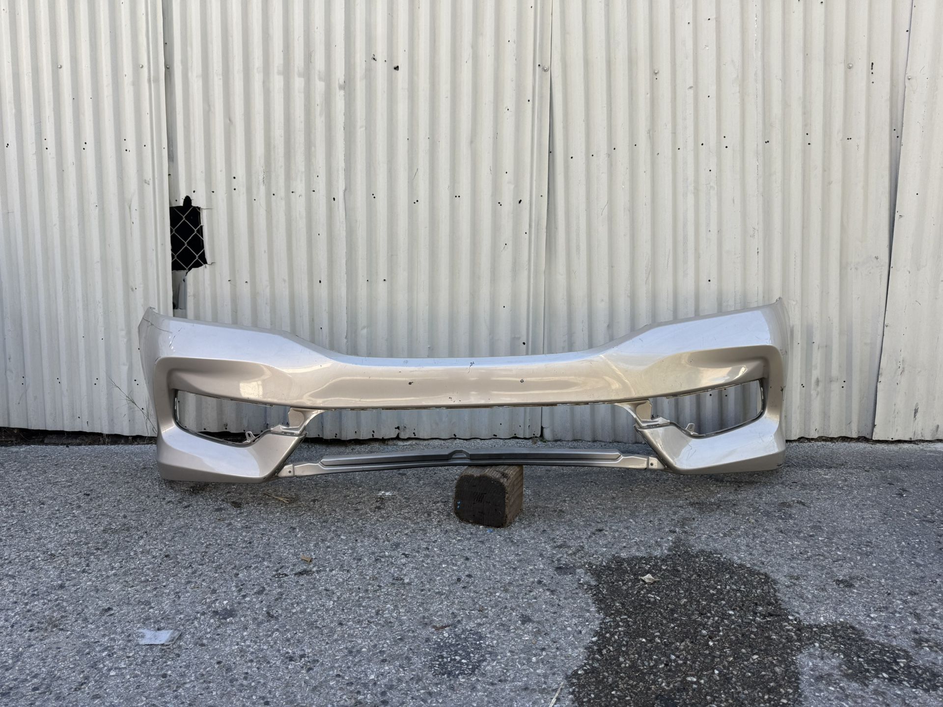 2016 2017 Honda Accord Sedan Front Bumper Cover Used. 