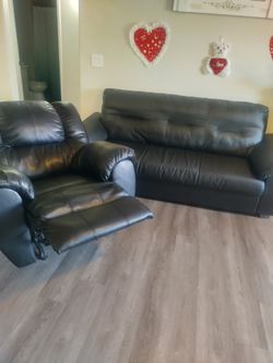 One Sofa And One Sofa Ricliner