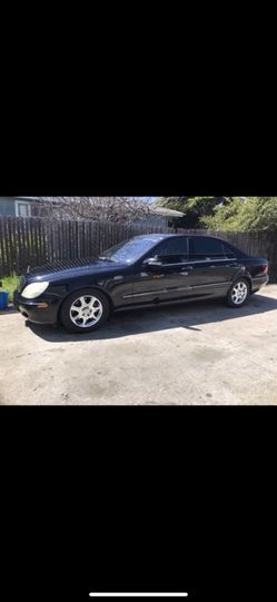 2001 Mercedes S500 Part Out