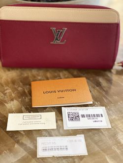 LV Purse Louis Vuitton Wallet Red - Like New