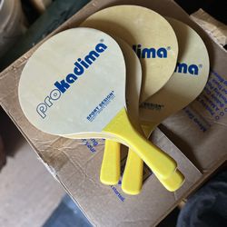 Wooden Paddles All 4 For $25