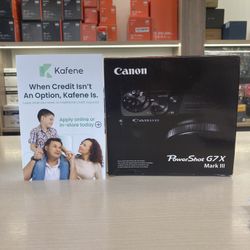 Canon PowerShot G7 X Mark III Camera (Located In Downey, CA)