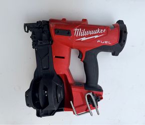 Father's Day Gifts Milwaukee M18 FUEL 18-Volt Lithium-Ion Brushless Cordless Coil Roofing Nailer (Tool Only)