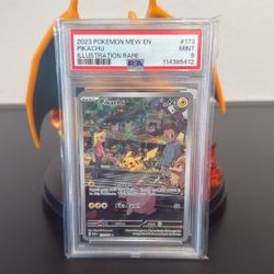 Pikachu Psa 9 - Graded Pokemon Card - 