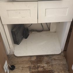 Microwave cabinet