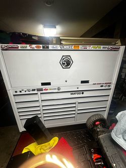 Matco Large White Tool Box Cabinet