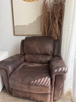 Brown rustic chair