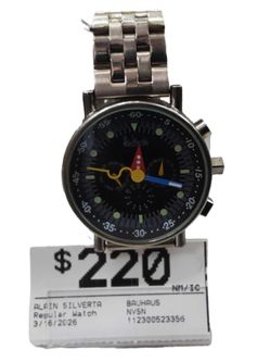 Alain Silvertain Bauhaus Silver Regular Watch