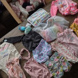 Newborn To 3-6 Month Girl Lot