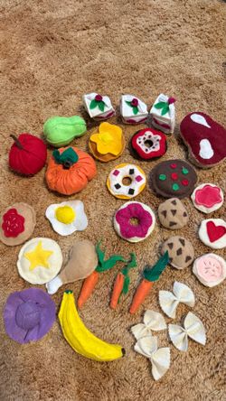 You Soft Play food set ask $12