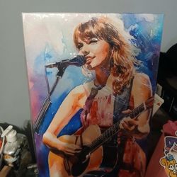 Taylor Swift Canvas Painting 