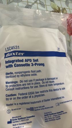 Medical supplies