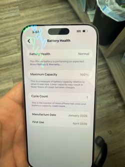 iPhone 16pro max, dessert titanium, 256gb