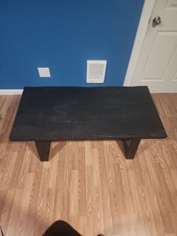 Natural Edge Wood Coffee Table
