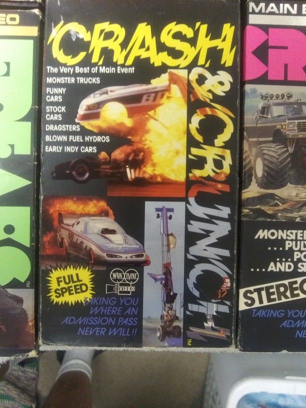 COLLECTION VHS TRACK FREAKS