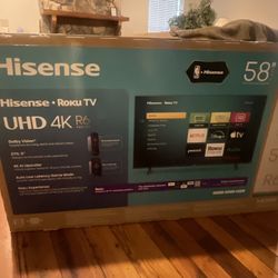 Hisense Roku Tv UHD 4k R6 Series 58"