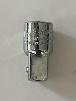 New- Blackhawk Socket Adapter 3/8" × 1/2", Model: 34966, USA