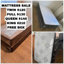 New TWIN SIZE MATTRESS WITH BOX SPRING SET COLCHONES PERSONALES TWIN BED 