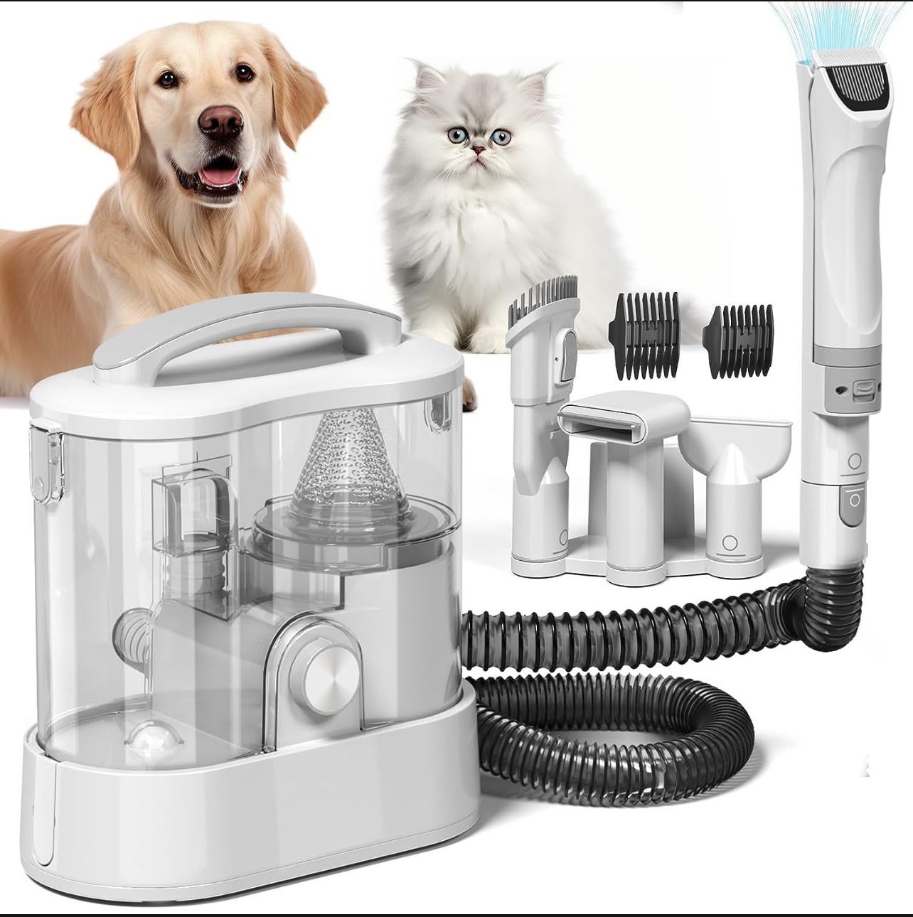  pet/ Dog/ Cat grooming kit professor of pets clipper vacuum *NEW*