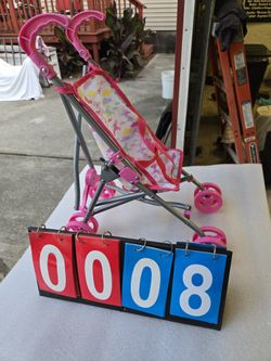 Baby Girl Toy Stroller