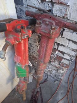 used 90 lb jack hammers 400.00 for both 200.00 each