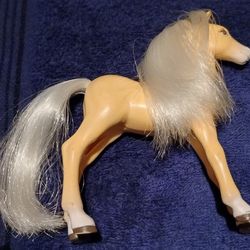 Used 1980 Vintage Collectible Barbie's First Dream Horse, 