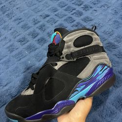 Jordan 8 Aqua Size 10