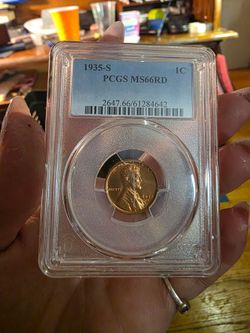 1935-S Lincoln Cent MS66 RD
