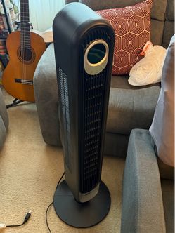 Dreo Black Tower Fan with Digital Display