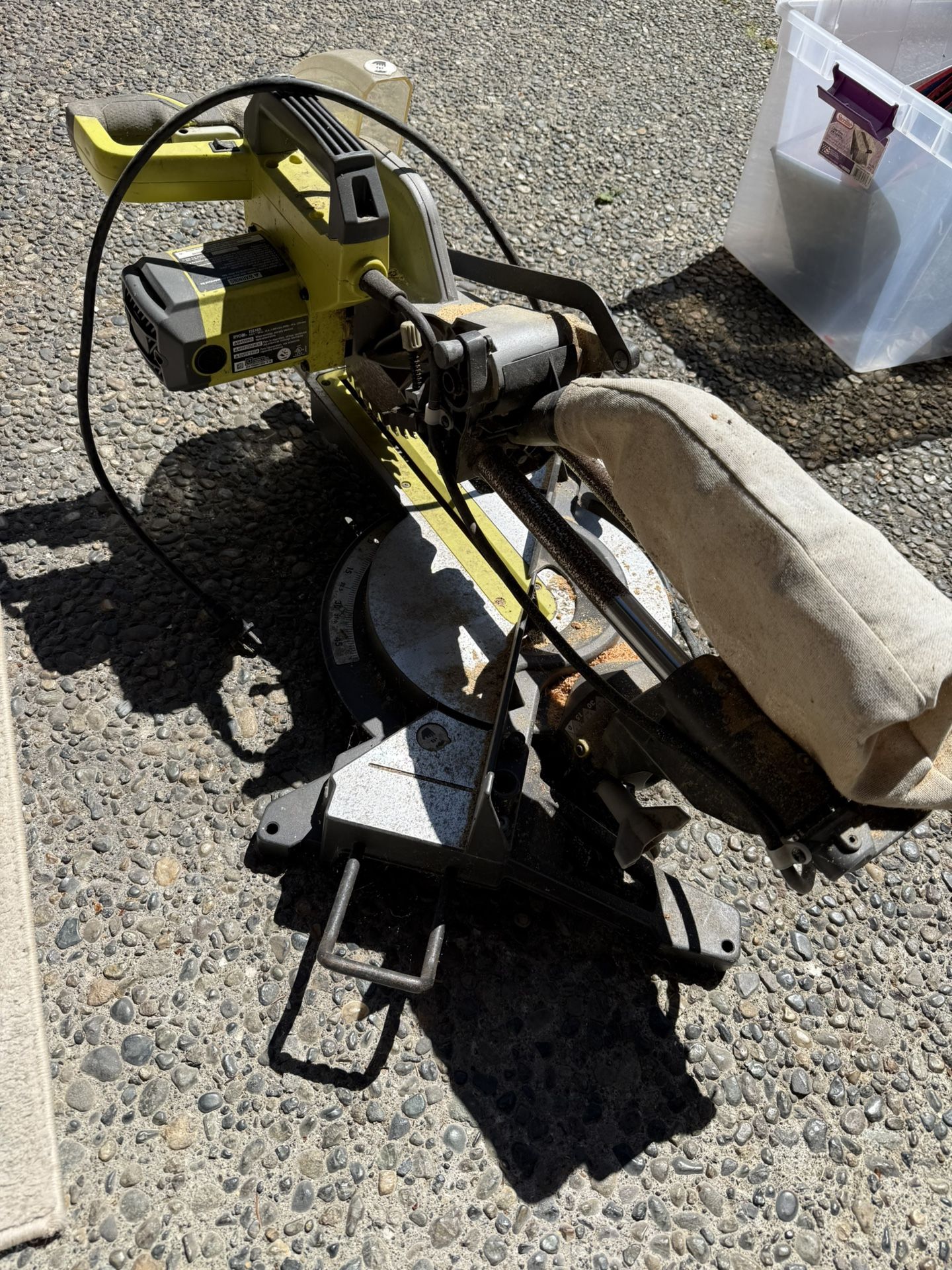 Ryobi Chop saw