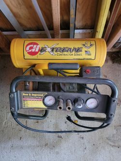 CH Extreme portable 8 gallon air compressor.