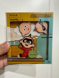 Loungefly Disney Pixar The Incredibles Jack-Jack Interchangeable Face Pin