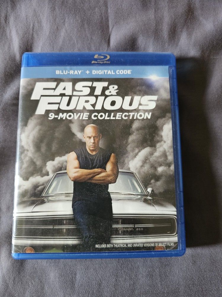 Fast & Furious 9 Movie Collection (Blu-Ray)